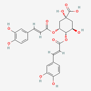 molecular formula C25H24O12 B1237887 4,5-Dicaffeoylquinic acid CAS No. 89886-30-6