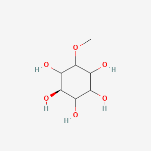 molecular formula C7H14O6 B1237893 (4R)-6-methoxycyclohexane-1,2,3,4,5-pentol 