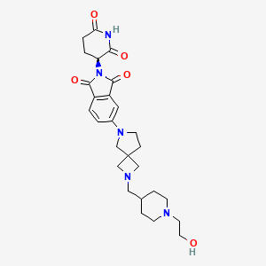molecular formula C27H35N5O5 B12378952 E3 Ligase Ligand-linker Conjugate 105 
