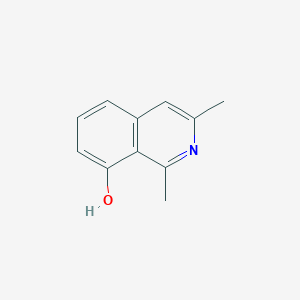 molecular formula C11H11NO B1237906 1,3-Dimethyl-8-isoquinolinol 