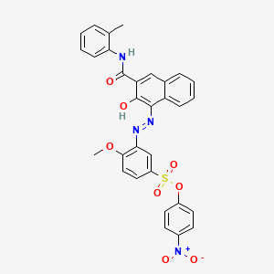 molecular formula C31H24N4O8S B12379381 Pigment red 95 CAS No. 61968-79-4