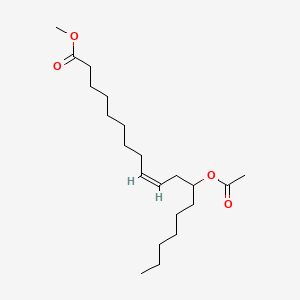 molecular formula C21H38O4 B1237950 Methyl O-acetylricinoleate CAS No. 4648-28-6