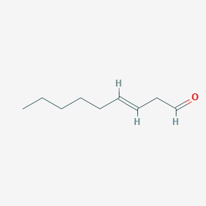 molecular formula C9H16O B1237956 (E)-non-3-enal 