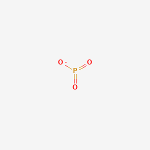 B1237965 Trioxidophosphate(1-) CAS No. 60118-28-7