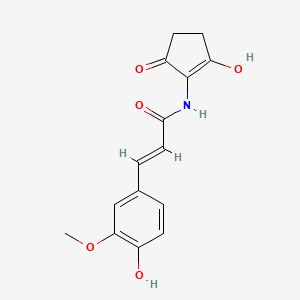 molecular formula C15H15NO5 B1237976 Streptomyces metabolite 2880 II CAS No. 117820-36-7