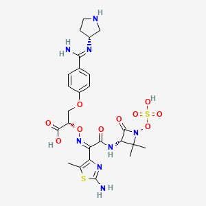 molecular formula C25H32N8O10S2 B12379807 DPI-2016 
