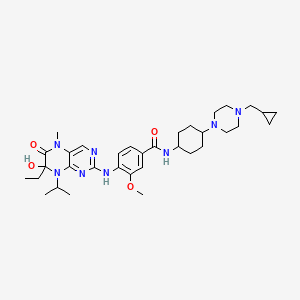 molecular formula C34H50N8O4 B12379854 CD 10899 