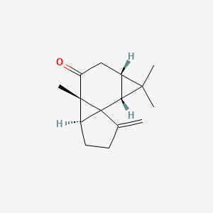 molecular formula C15H20O B1237999 Myli-4(15)-en-9-one 