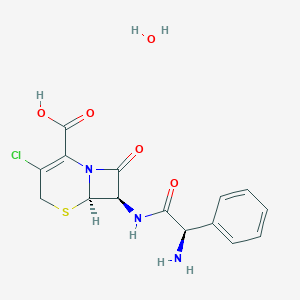 molecular formula C15H16ClN3O5S B001238 Cefaclor hydrate CAS No. 70356-03-5