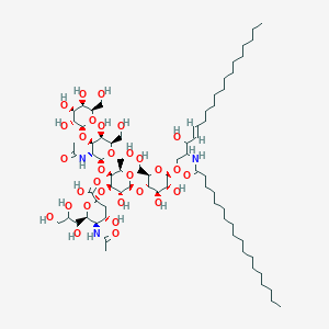 molecular formula C73H131N3O31 B1238000 Monosialoganglioside GM1 