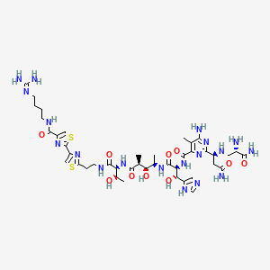 molecular formula C42H63N19O10S2 B1238005 Deglycobleomycin CAS No. 78314-57-5
