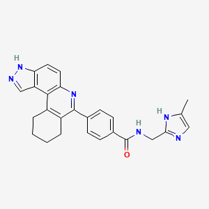 molecular formula C26H24N6O B12380067 HSK205 