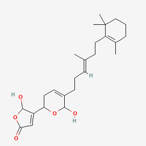 molecular formula C25H36O5 B1238010 manoalide 