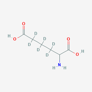 molecular formula C6H11NO4 B12380211 Aminoadipic acid-d6 