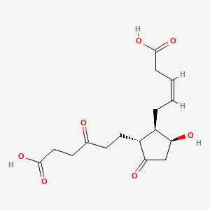 molecular formula C16H22O7 B1238027 Prostaglandin D-M CAS No. 70803-92-8