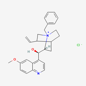 molecular formula C27H31ClN2O2 B12380298 N-Benzylquinine (chloride) 