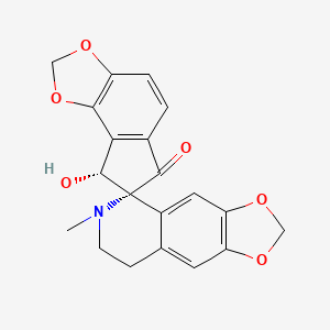 molecular formula C20H17NO6 B12380332 Sibiricine 