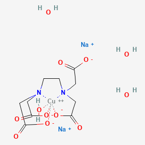 molecular formula C10H20CuN2Na2O12 B12380334 Cu(cento)-EDTA (disodium tetrahydrate) 