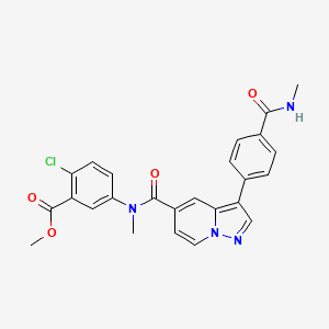 molecular formula C25H21ClN4O4 B12380597 EDI048 
