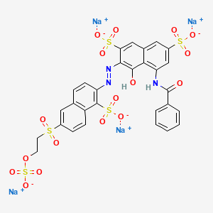 molecular formula C29H19N3Na4O17S5 B12380738 Reactive red 180 
