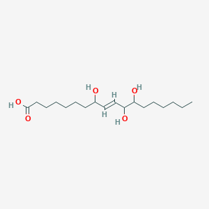 molecular formula C18H34O5 B1238077 Tianshic acid 