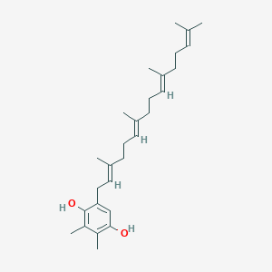 molecular formula C28H42O2 B1238081 2,3-Dimethyl-6-geranylgeranyl-1,4-benzoquinol 