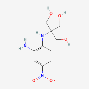 N1-(Tris(hydroxymethyl))methyl-4-nitro-1,2-phenylenediamine
