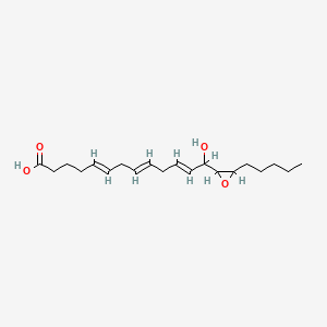 13-Hydroxy-14,15-epoxyeicosa-5,8,11-trienoic acid