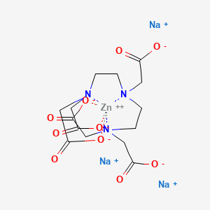 molecular formula C14H21N3O10Zn B1238124 ZnDTPA CAS No. 11082-38-5