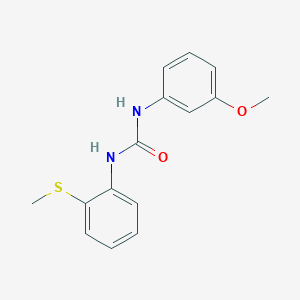 1-(3-Methoxyphenyl)-3-[2-(methylthio)phenyl]urea