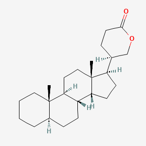 molecular formula C24H38O2 B1238138 5alpha-Bufanolide 