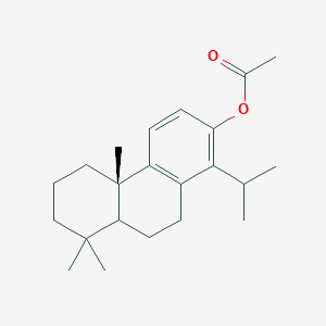 acetic acid [(4bS)-4b,8,8-trimethyl-1-propan-2-yl-5,6,7,8a,9,10-hexahydrophenanthren-2-yl] ester