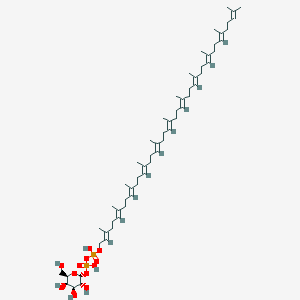 molecular formula C61H102O12P2 B1238172 alpha-D-Galactosyl-diphosphoundecaprenol 