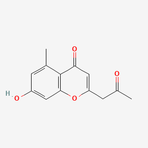 molecular formula C13H12O4 B1238188 Aloesone CAS No. 40738-40-7