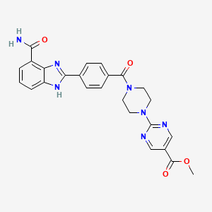 molecular formula C25H23N7O4 B12381885 UKTT15 