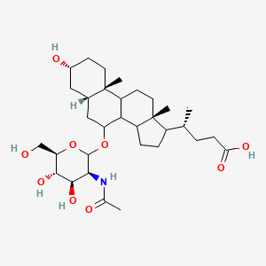 Ursodeoxycholic acid 7-N-acetylglucosaminide