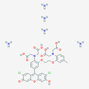 molecular formula C36H45Cl2N7O13 B12381906 Fluo-3 pentaammonium 