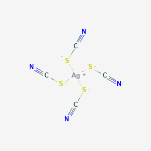 molecular formula C4AgN4S4-3 B1238195 [Ag(SCN)4](3-) 