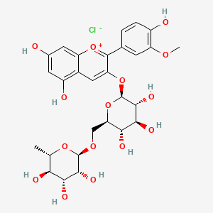 molecular formula C28H33ClO15 B12381983 Peonidin 3-rutinoside 