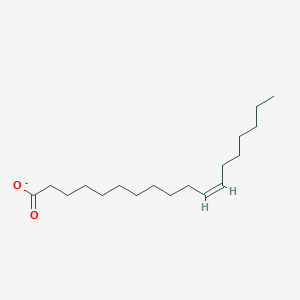 molecular formula C18H33O2- B1238199 cis-Vaccenate 