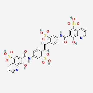 molecular formula C34H24N4O16S4 B1238203 Ubistatin A CAS No. 759437-26-8