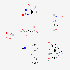 molecular formula C55H71N8O16P B1238214 Syndol CAS No. 79953-81-4