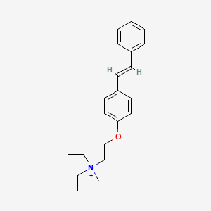 molecular formula C22H30NO+ B1238219 Stilonium CAS No. 778527-06-3