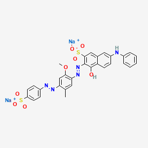 molecular formula C30H23N5Na2O8S2 B12382472 C.I. Direct Violet 9 