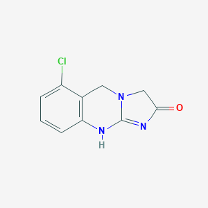 molecular formula C10H8ClN3O B123825 Dechloro Anagrelide CAS No. 61834-95-5