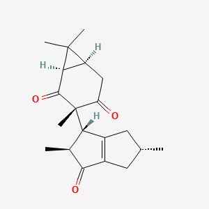 molecular formula C20H26O3 B1238254 Riolozatrione CAS No. 77820-41-8