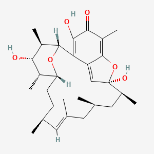 molecular formula C29H42O6 B1238269 肯多霉素 CAS No. 59785-91-0