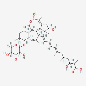 molecular formula C44H60O12 B1238283 Aurantinin B CAS No. 97707-52-3