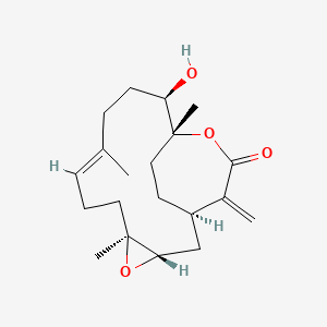 molecular formula C20H30O4 B1238286 Episinulariolide CAS No. 88643-48-5