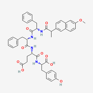 molecular formula C46H48N4O10 B12382920 KN-17 